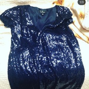 lulus xs sparkly dress